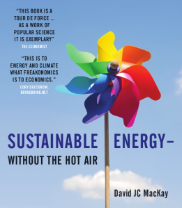 Sustainable Energy - Without the Hot Air Book